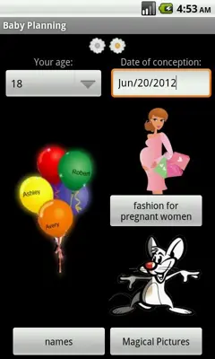 Baby Planning android App screenshot 4